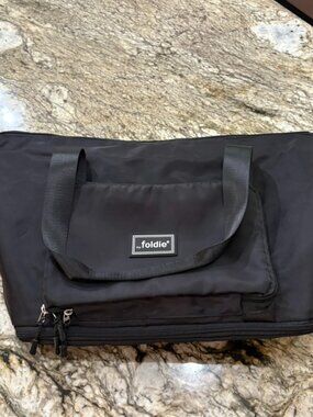 The Foldie Travel Bag Black